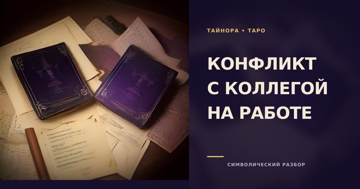 Карты Таро рубашкой вверх на фиолетовой ночной ткани рядом с разложенными на столе бумагами
