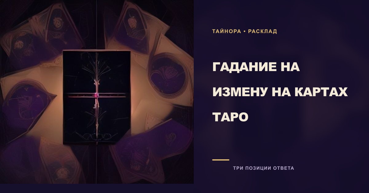 Карты Таро рубашкой вверх на фиолетовой ночной ткани с тремя небесными дисками без знаков