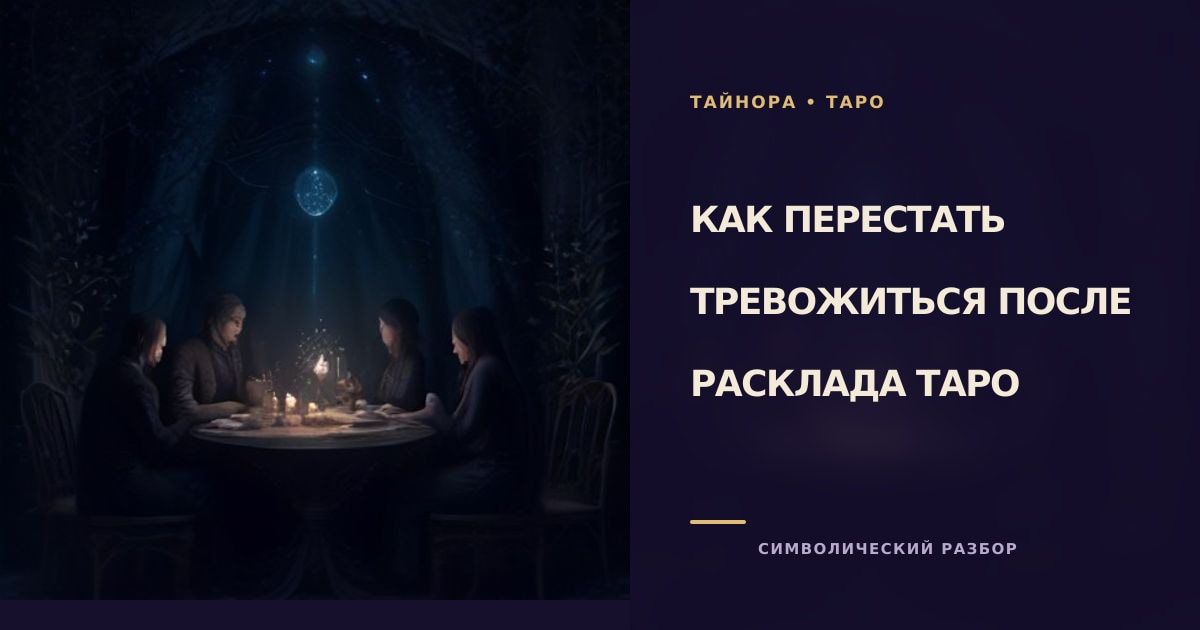Учебная композиция с картами Таро, записной книжкой и мягким светом настольной лампы